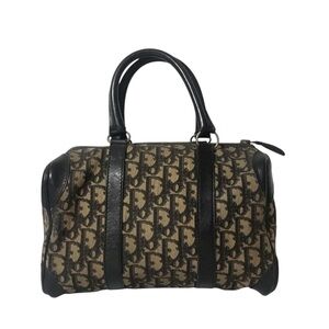 Authentic Vintage Christian Dior Monogram Mini Trotter Boston Bag